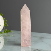 Rose Quartz Crystal Tower Specimen