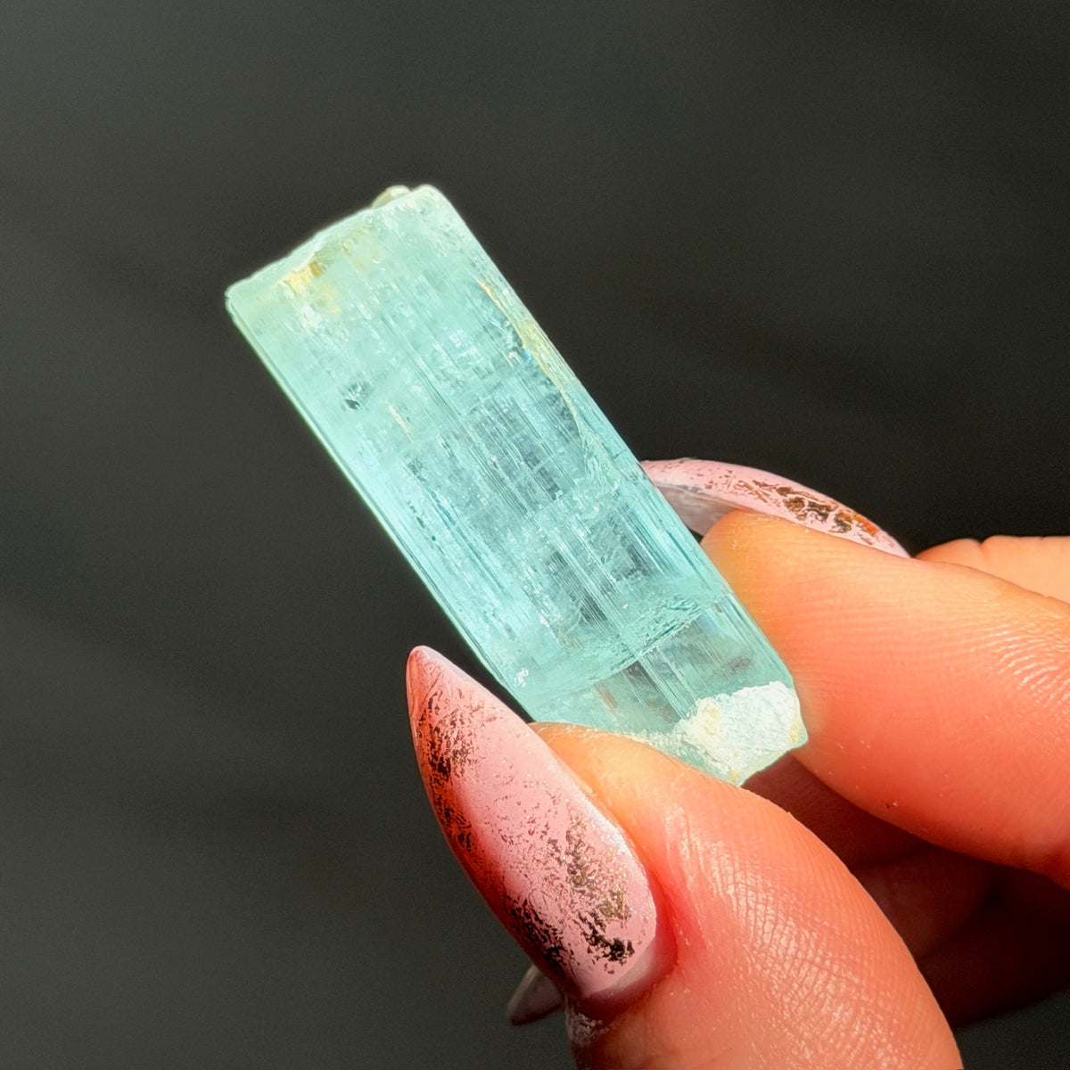 Aquamarine Beryl Specimen #AQ8 – Wholehearted Crystal Creations