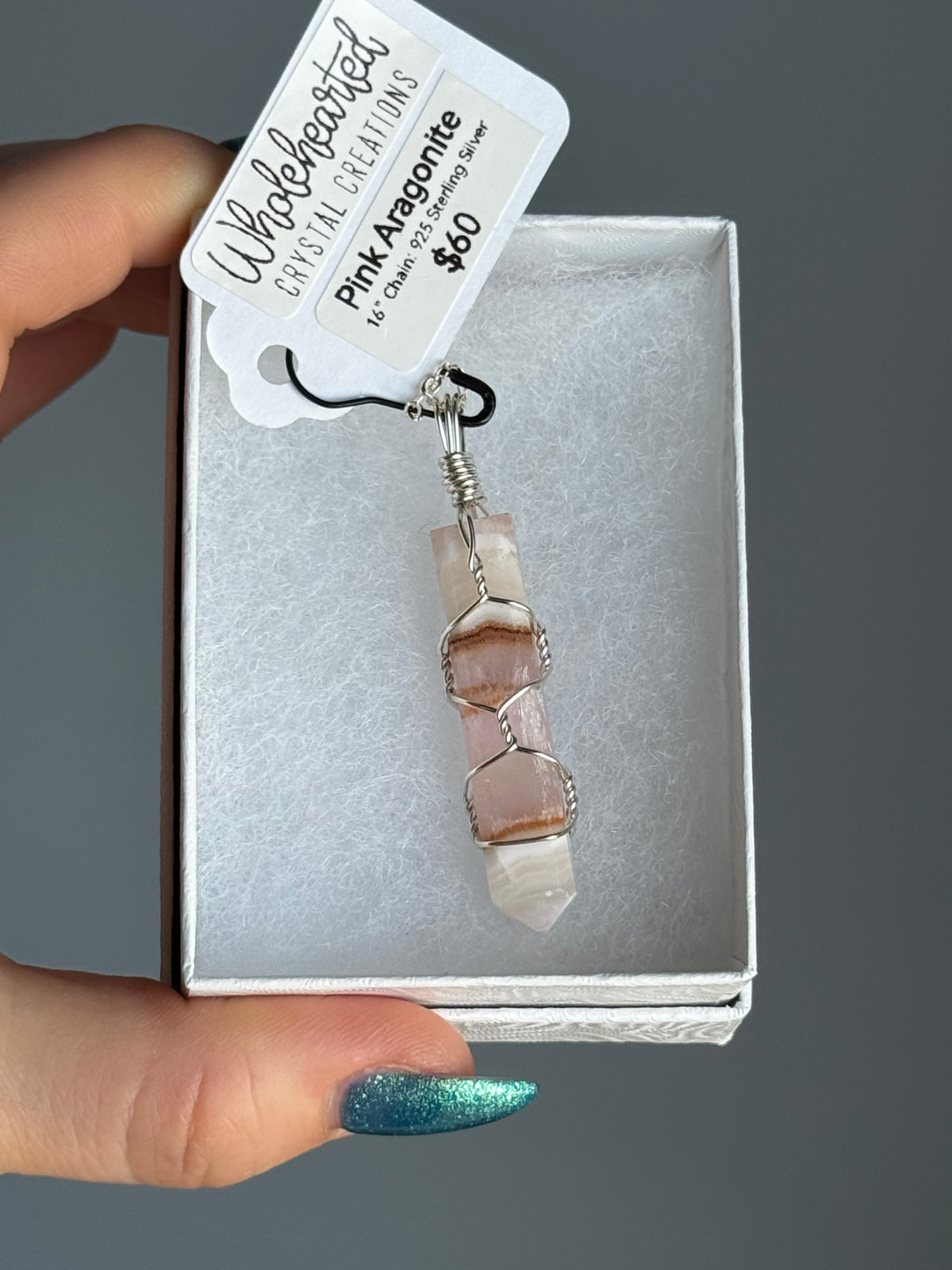 Pre-Made Wire Wrapped Crystal Necklaces in Stock
