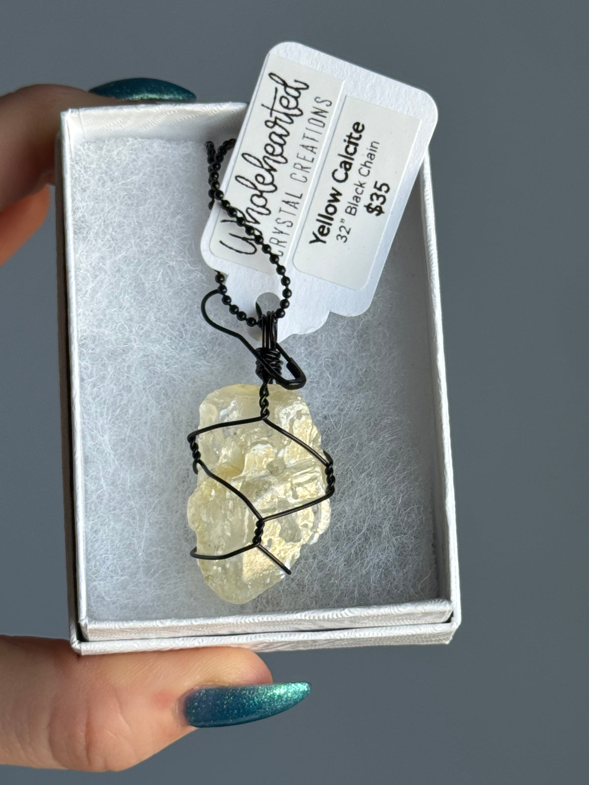Pre-Made Wire Wrapped Crystal Necklaces In Stock – Wholehearted Crystal Creations