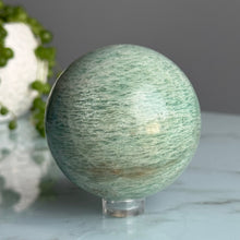 Amazonite AA Crystal Sphere Specimen – Wholehearted Crystal Creations