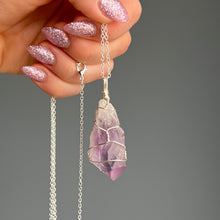 Amethyst Wire Wrapped Necklace – Wholehearted Crystal Creations