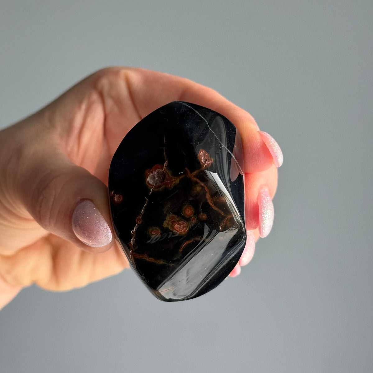 Black Agate Druzy Crystal Freeform Specimen – Wholehearted Crystal Creations