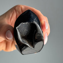 Black Agate Druzy Crystal Freeform Specimens – Wholehearted Crystal Creations