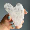 Clear Quartz Gua Sha Tool – Wholehearted Crystal Creations