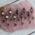 Crystal Key Pendant Necklace – Wholehearted Crystal Creations