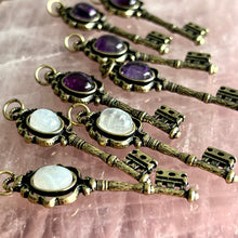 Crystal Key Pendant Necklace – Wholehearted Crystal Creations