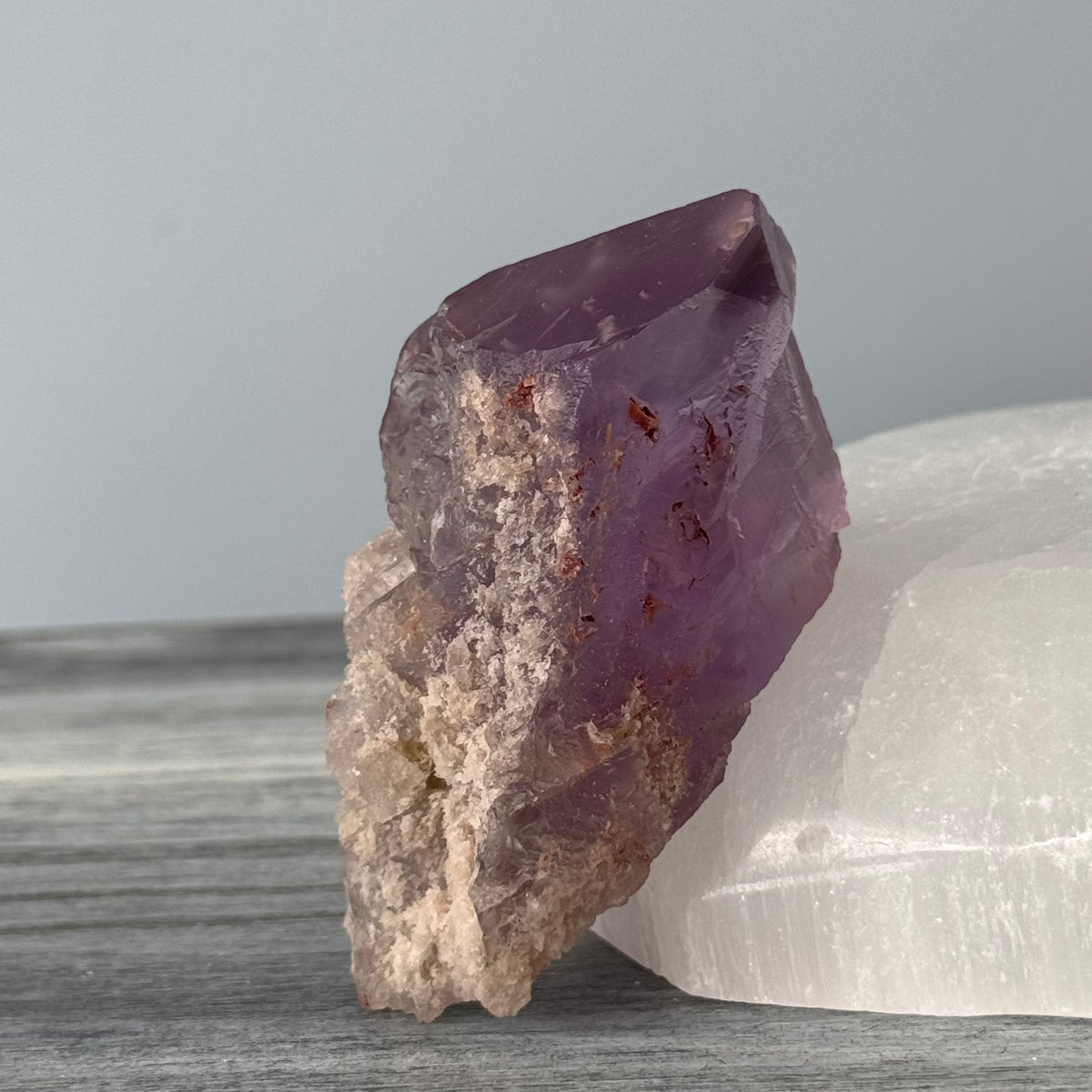 Elestial Amethyst Dragon's Tooth Mini Crystal Specimen – Wholehearted Crystal Creations