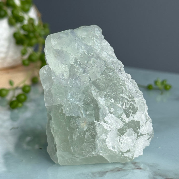 Etched Sugar Fluorite Crystal Specimen – Wholehearted Crystal Creations
