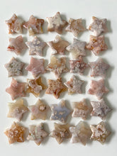 Flower Agate Star Carving Crystal Specimen – Wholehearted Crystal Creations