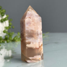 Flower Agate Tower Crystal Specimen – Wholehearted Crystal Creations