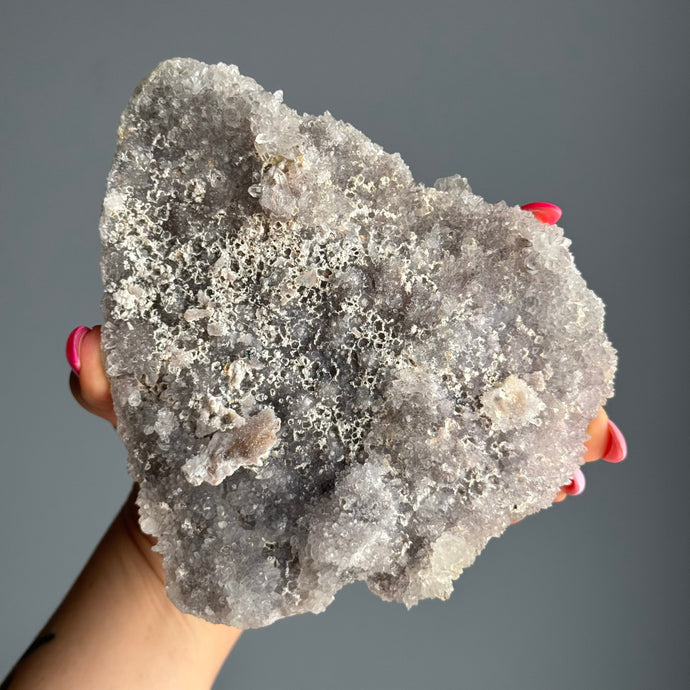 Flower Amethyst Plate Crystal Specimen – Wholehearted Crystal Creations