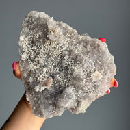 Flower Amethyst Plate Crystal Specimen – Wholehearted Crystal Creations