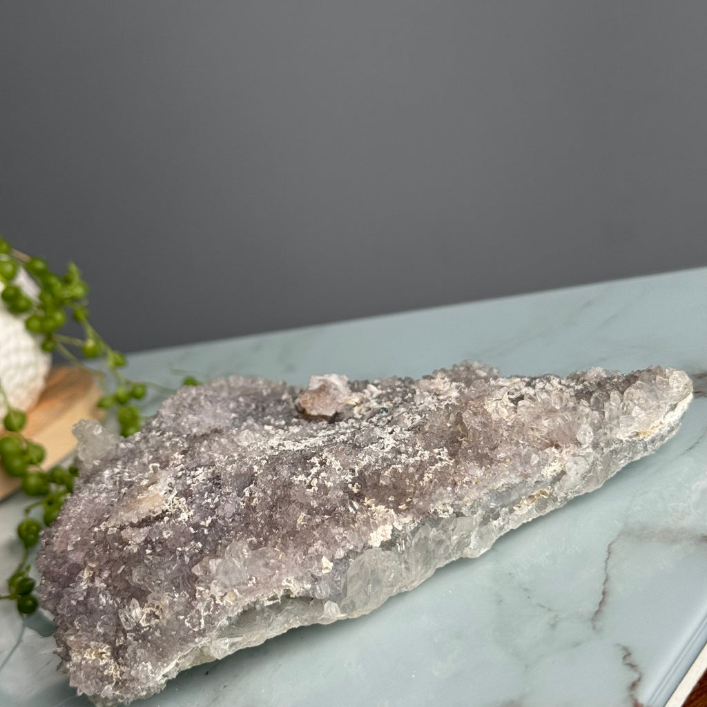 Flower Amethyst Plate Crystal Specimen – Wholehearted Crystal Creations, Regina SK
