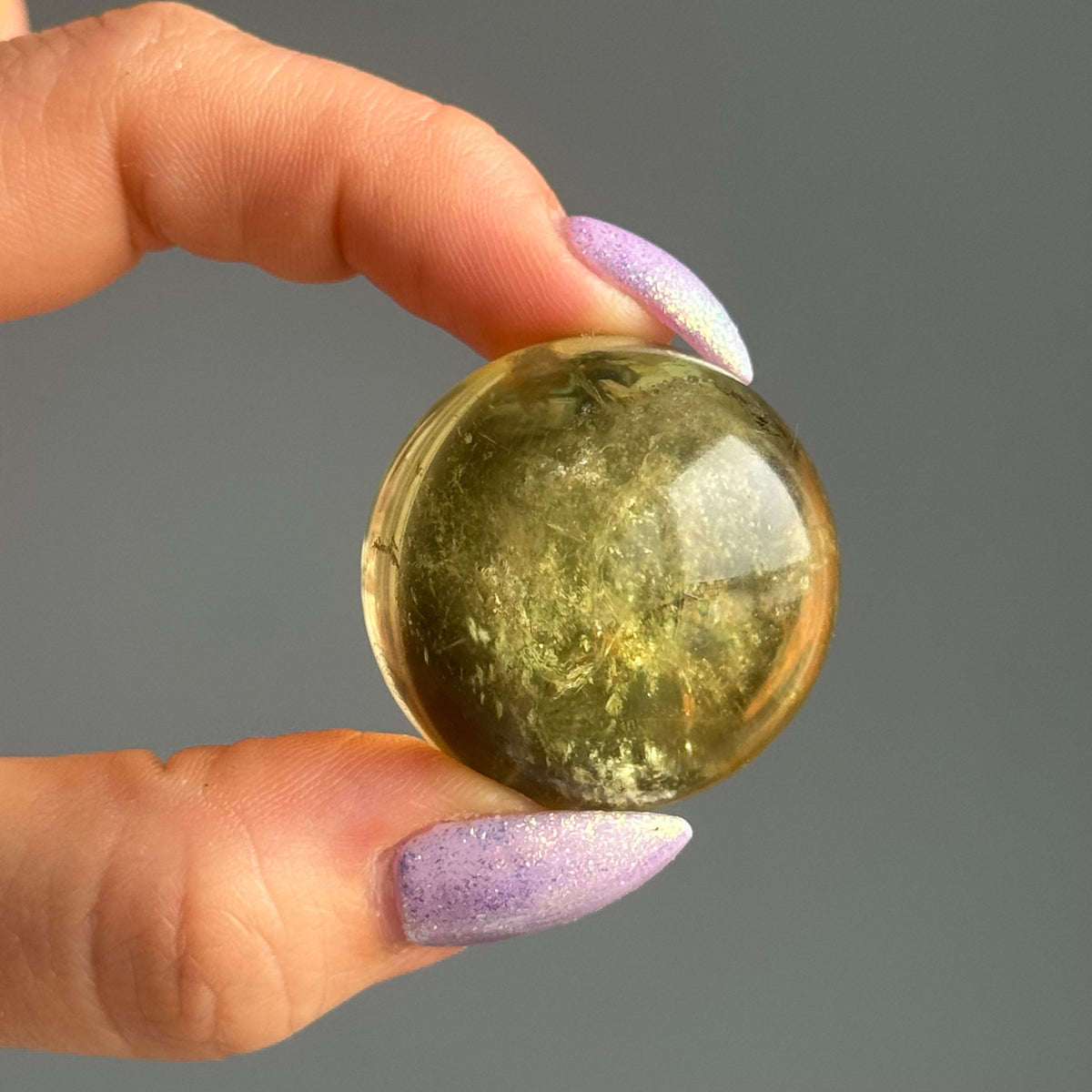 Genuine Citrine Heat Treated Sphere Crystal Specimen – Wholehearted Crystal Creations