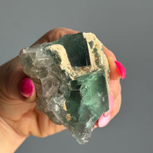 Green Cubic Fluorite Raw Crystal Specimen – Wholehearted Crystal Creations