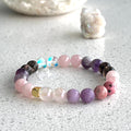 Grief & Loss Support Intention Stretch Bracelet – Wholehearted Crystal Creations