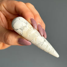 Howlite Crystal Wand Massager Specimen – Wholehearted Crystal Creations