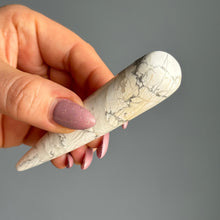 Howlite Crystal Wand Massager Specimen – Wholehearted Crystal Creations