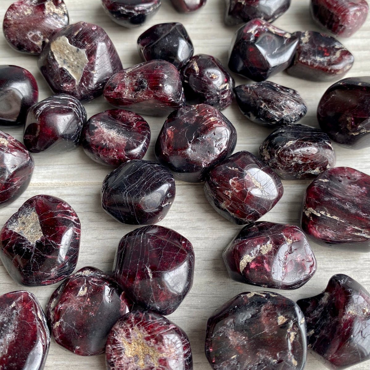 Garnet Pocket Stone Crystal Specimen ($2-$6)
