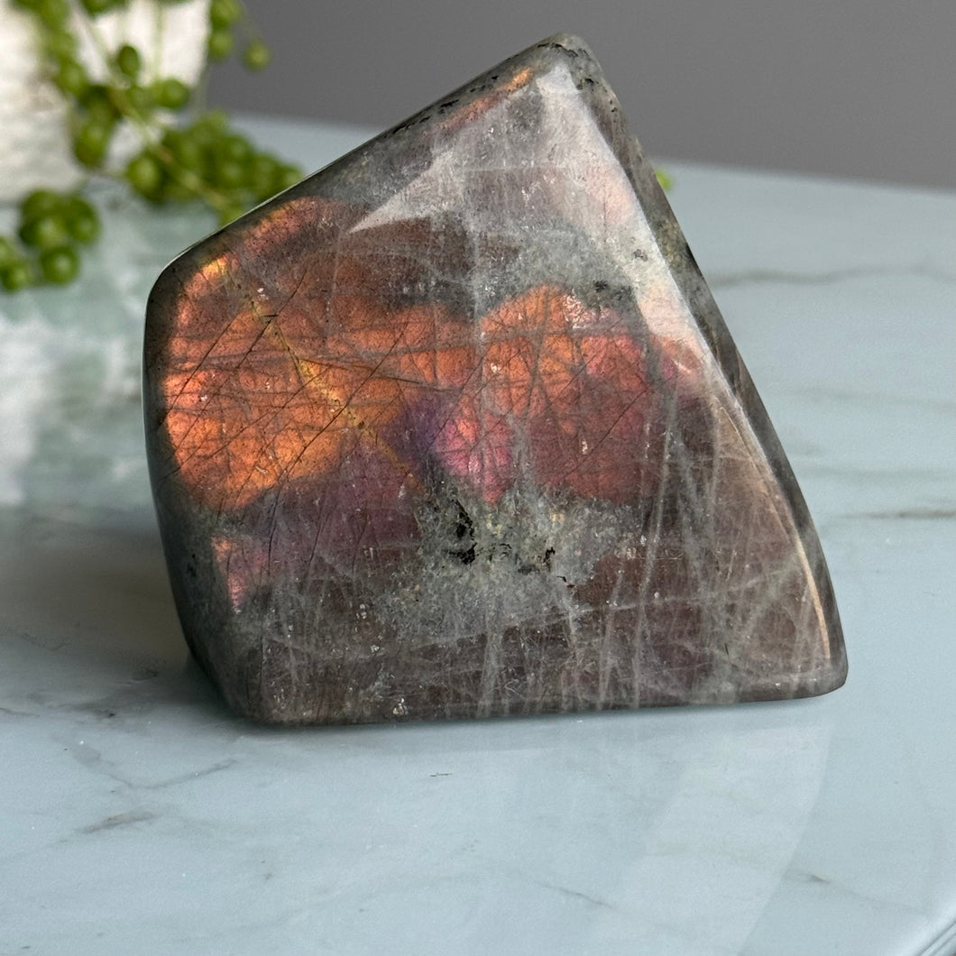 Labradorite Flash Freeform Crystal Specimen – Wholehearted Crystal Creations