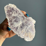 Lepidolite Purple Mica Raw Crystal Specimen – Wholehearted Crystal Creations