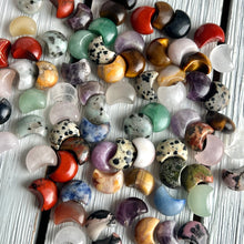Mystery Mini Crescent Moon Carving Crystal Specimen – Wholehearted Crystal Creations