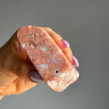 Pink Cotton Candy Agate Polished Freeform Crystal Specimen – Wholehearted Crystal Creations