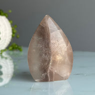 Pink Fluorite Crystal Flame Specimen – Wholehearted Crystal Creations