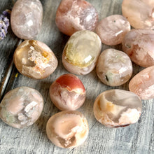 Flower Agate Tumbled Pocket Stone MED Specimen
