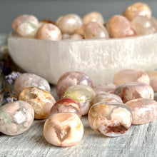 Flower Agate Tumbled Pocket Stone MED Specimen