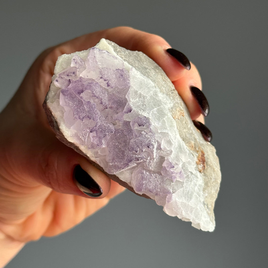 Purple Fluorite Raw Crystal Specimen – Wholehearted Crystal Creations