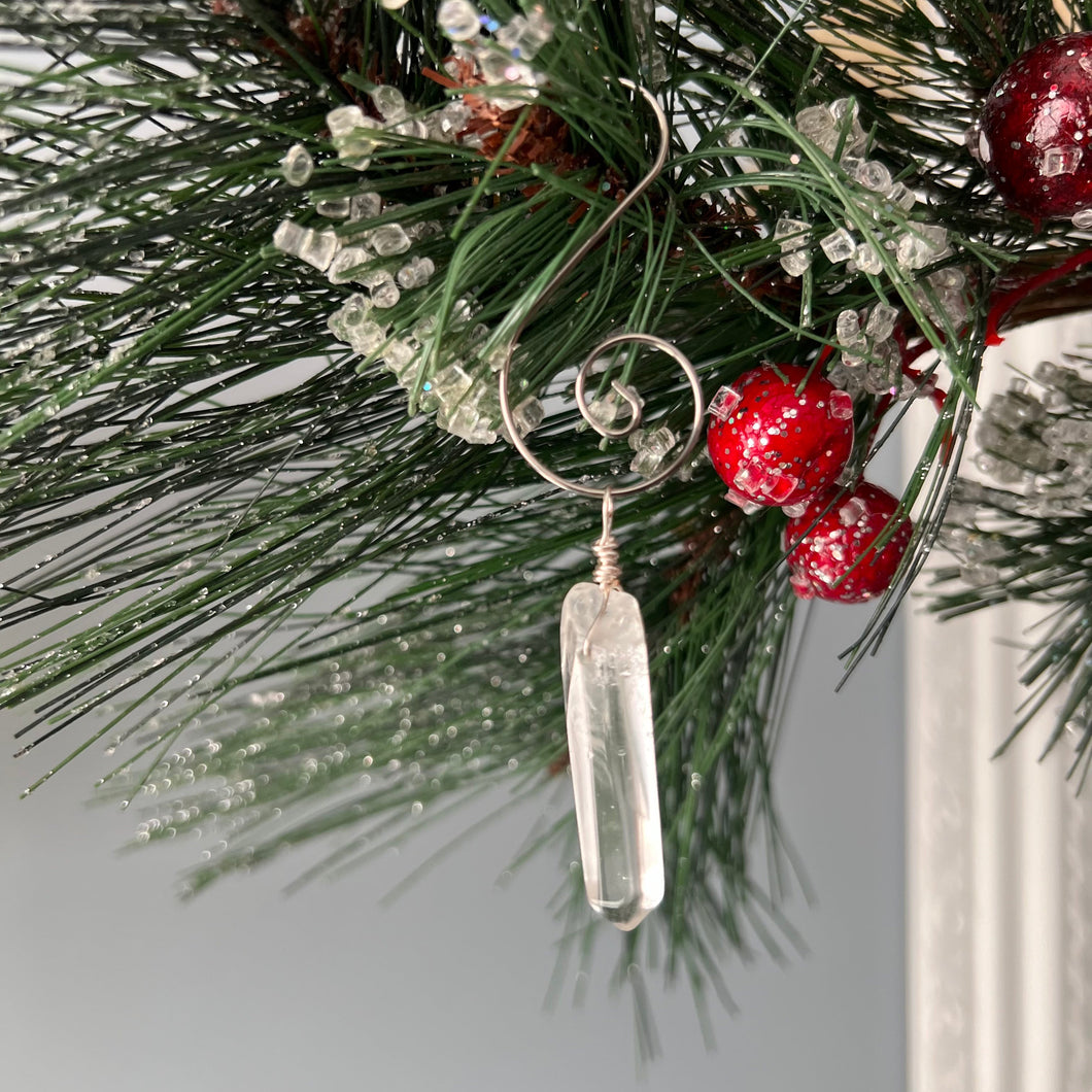 Quartz Crystal Suncatcher Tree Ornaments – Wholehearted Crystal Creations