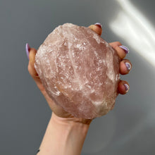 Raw Rose Quartz Crystal Specimen – Wholehearted Crystal Creations