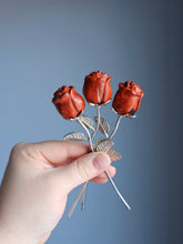 Valentine Crystal Rose Carving Specimen (Choose Your Material)