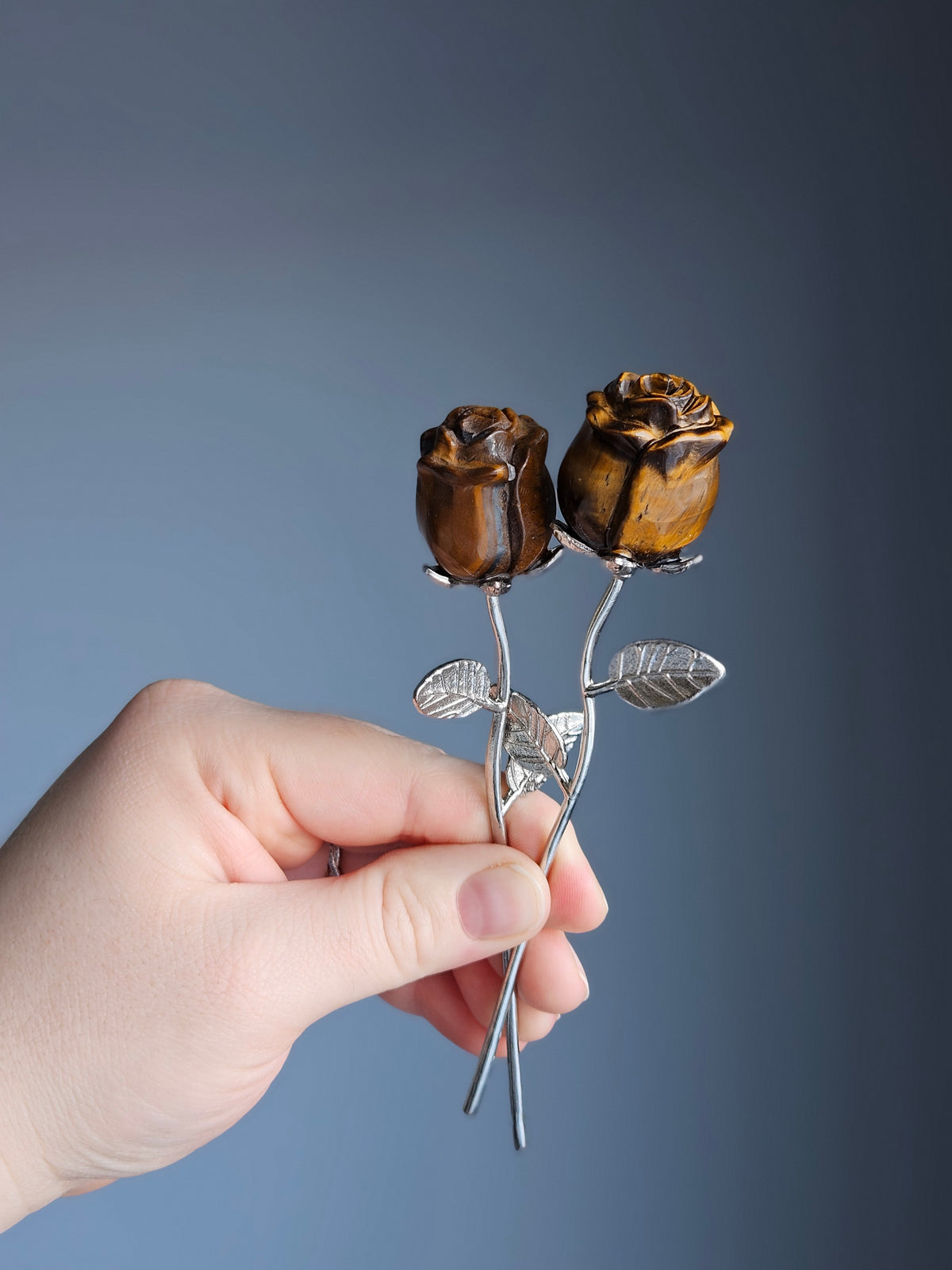 Rose Carving Specimen (Choose Your Material)