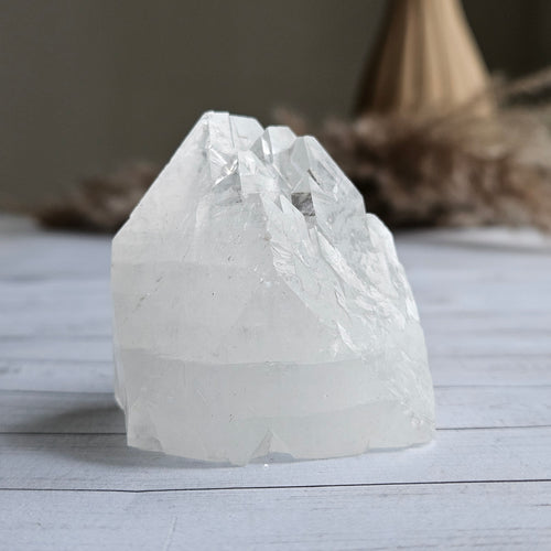 Apophyllite Pyramid Crystal Specimen – Wholehearted Crystal Creations