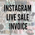 Live Sale Invoice @erindlee