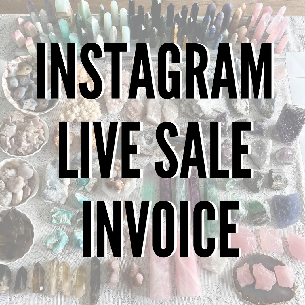 Live Sale Invoice @erindlee
