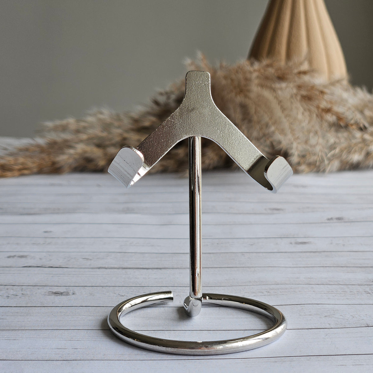 Silver Gold Crystal Specimen Display Stand – Wholehearted Crystal Creations