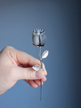 Valentine Crystal Rose Carving Specimen (Choose Your Material)