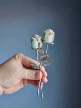 Valentine Crystal Rose Carving Specimen (Choose Your Material)