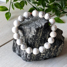 Howlite Stretch Bracelet -10mm Beads