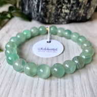 Green Fluorite Stretch Bracelet – Wholehearted Crystal Creations