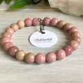 Rhodonite Stretch Bracelet – Wholehearted Crystal Creations