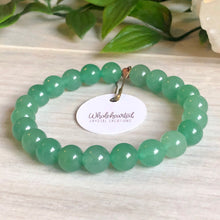 Green Aventurine Beaded Stretch Bracelet