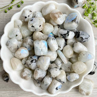 Rainbow Moonstone Small Pocket Stone Crystal Specimen – Wholehearted Crystal Creations