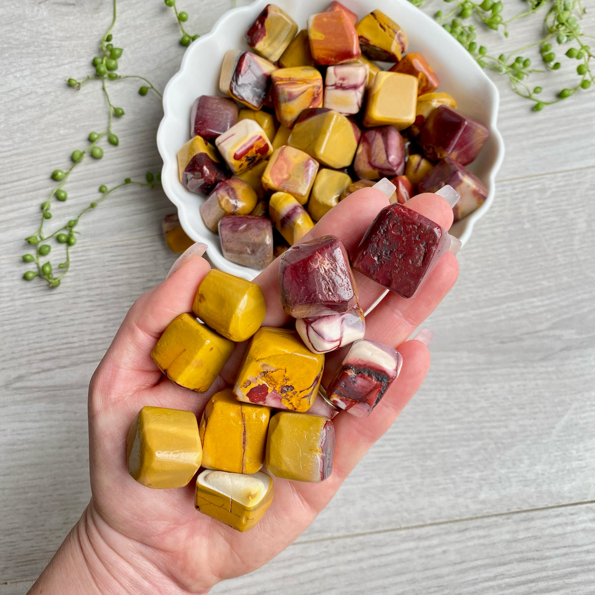 Mookaite Jasper Large Tumbled Pocket Stone – Wholehearted Crystal Creations