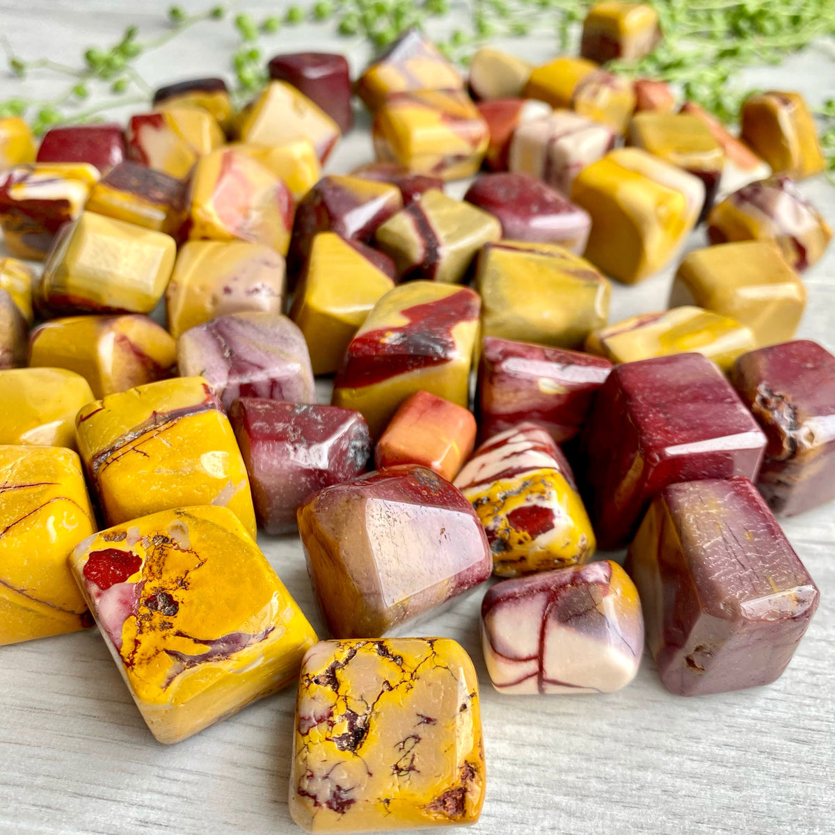Mookaite Jasper Medium Tumbled Pocket Stone – Wholehearted Crystal Creations