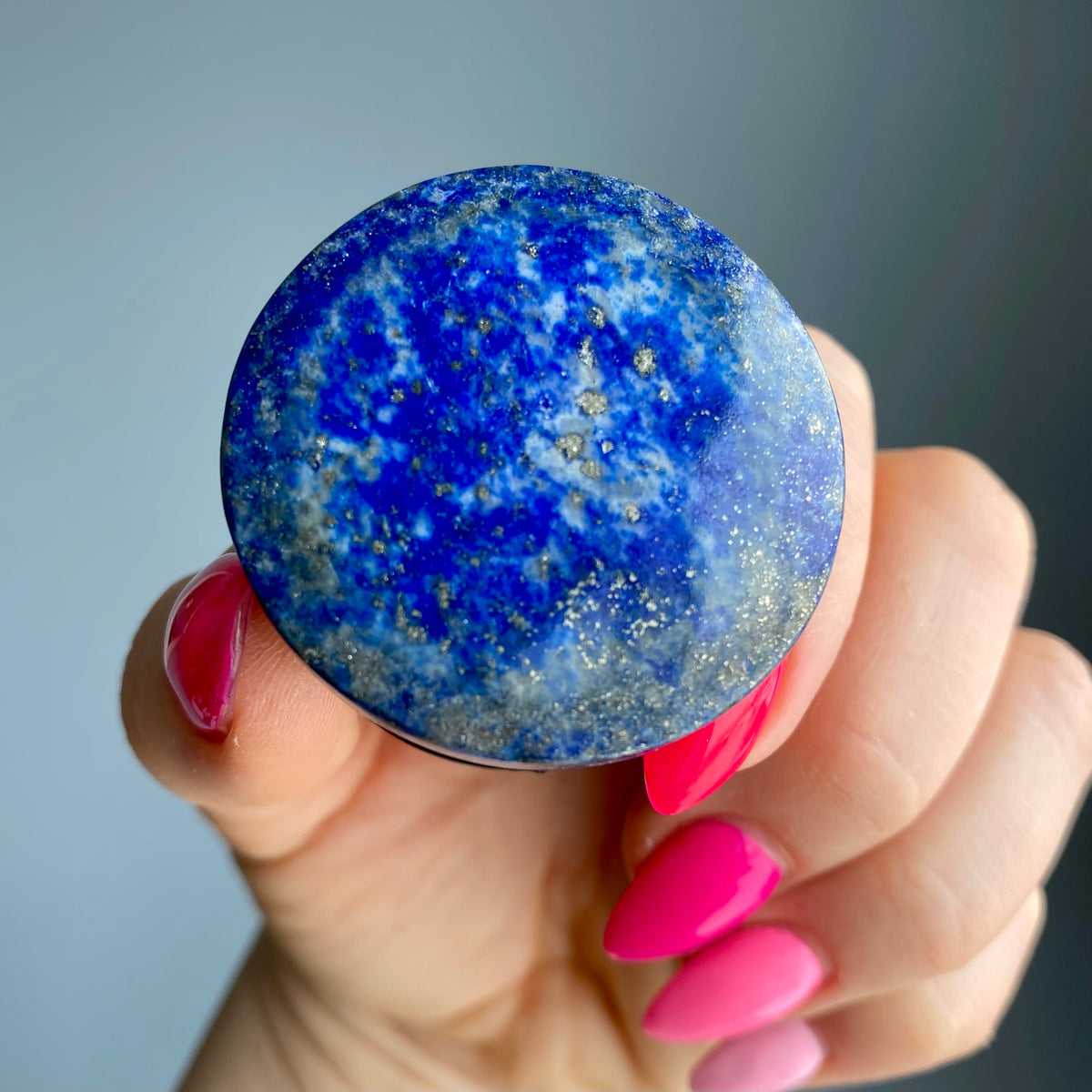 Lapis Lazuli Crystal Phone Pop Socket – Wholehearted Crystal Creations